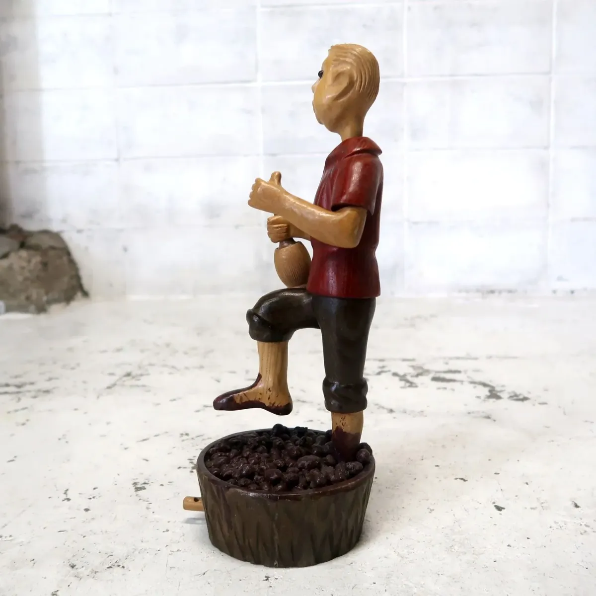 70's ROMER レーマー社製 ビンテージ 木彫り人形