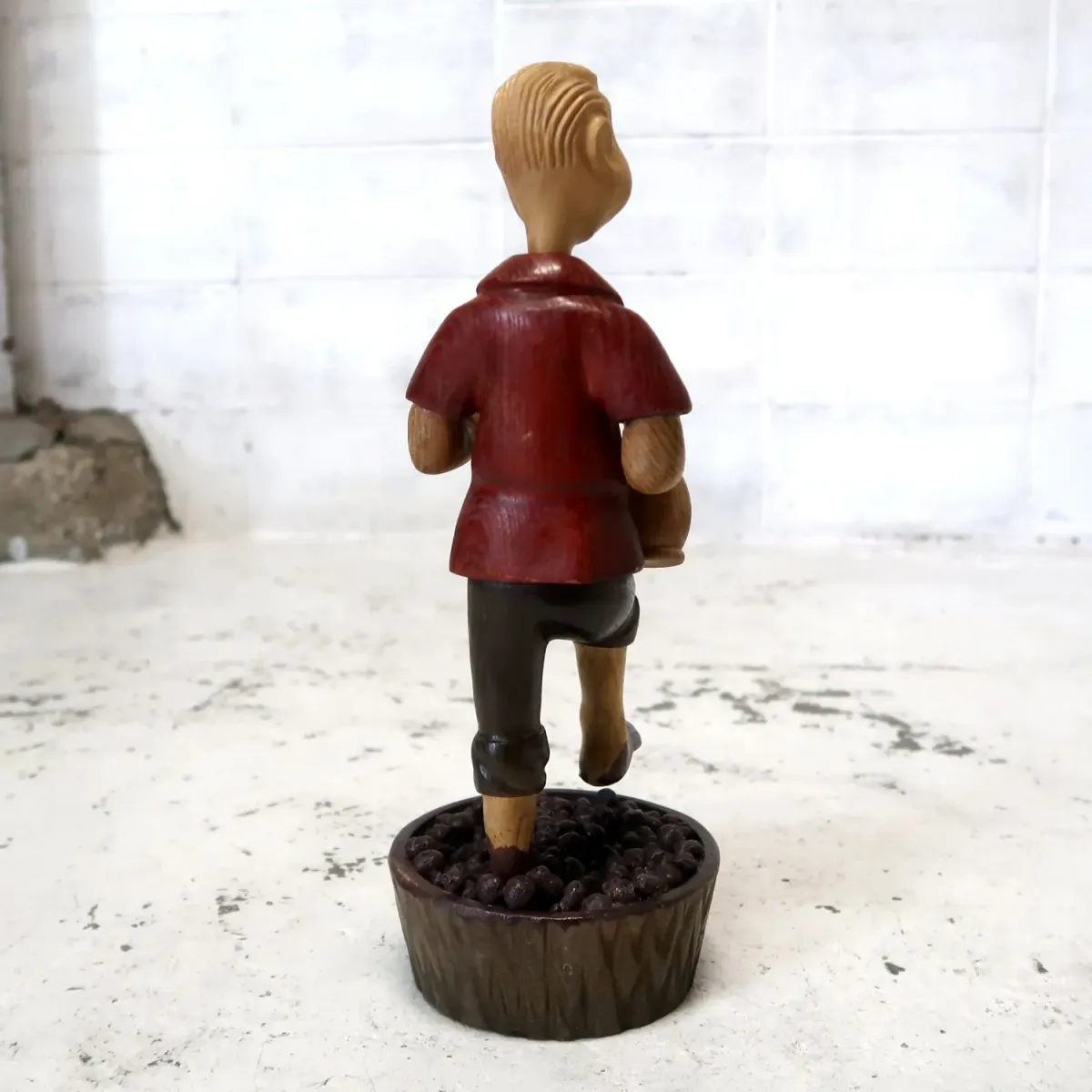 70's ROMER レーマー社製 ビンテージ 木彫り人形