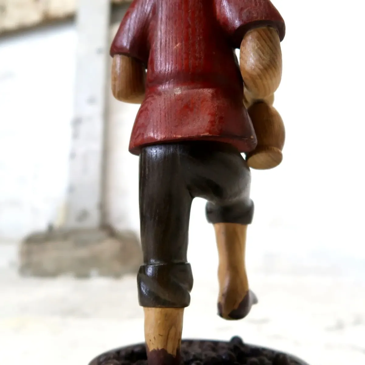 70's ROMER レーマー社製 ビンテージ 木彫り人形