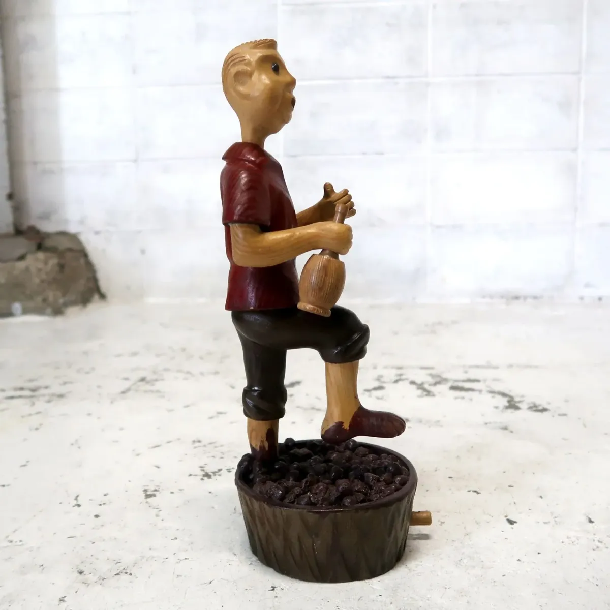 70's ROMER レーマー社製 ビンテージ 木彫り人形