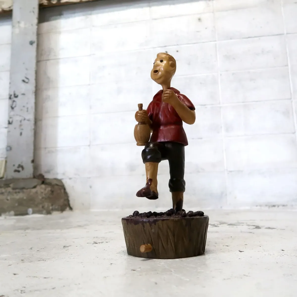 70's ROMER レーマー社製 ビンテージ 木彫り人形