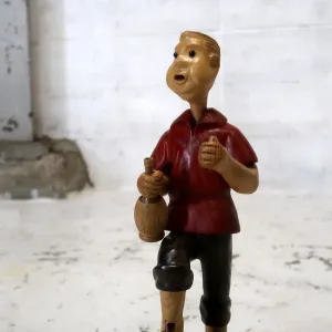 70's ROMER レーマー社製 ビンテージ 木彫り人形