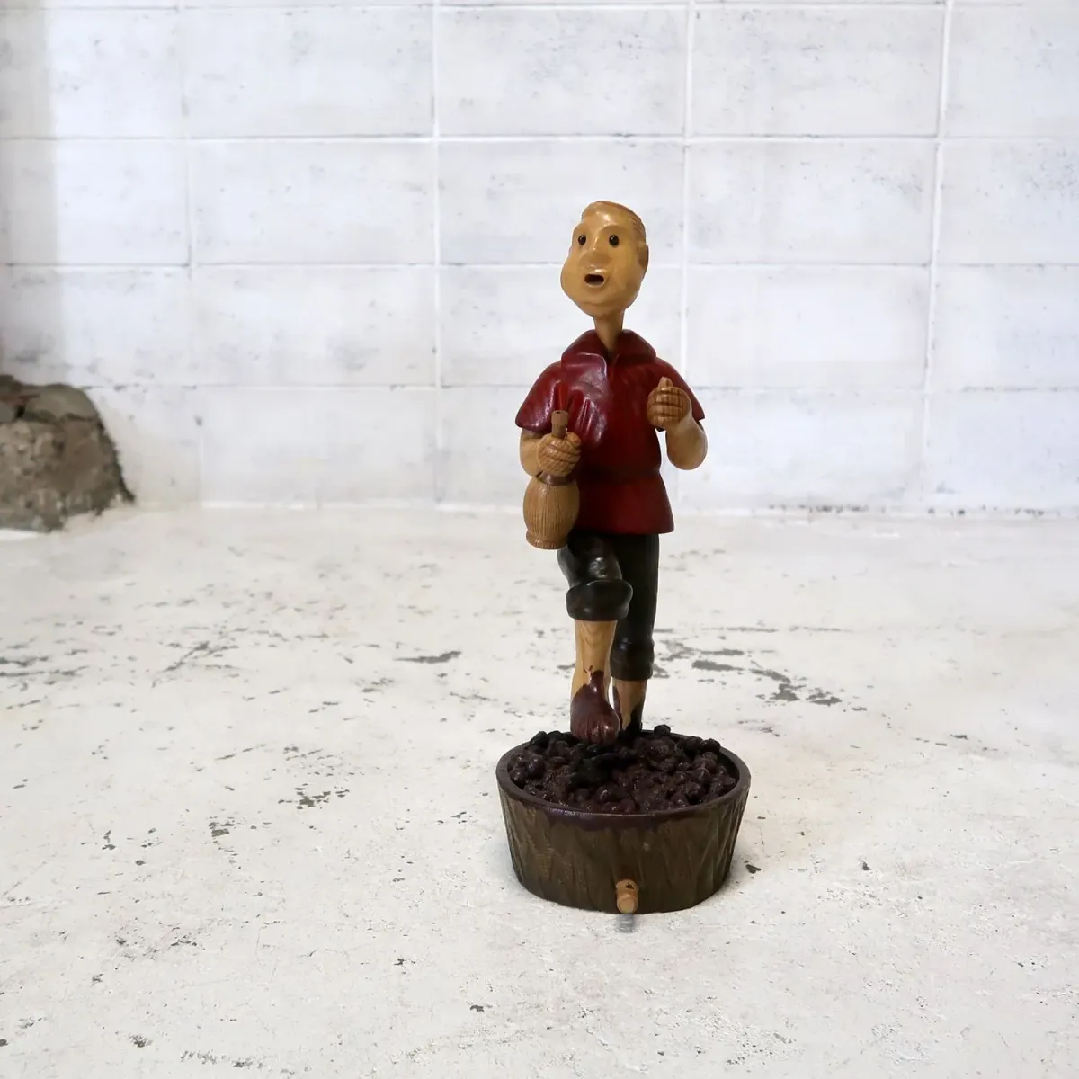 70's ROMER レーマー社製 ビンテージ 木彫り人形