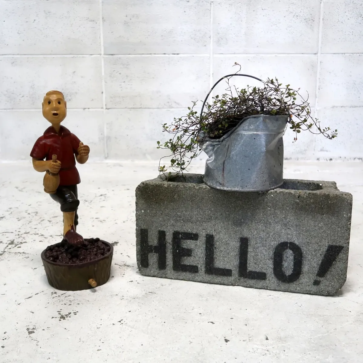 70's ROMER レーマー社製 ビンテージ 木彫り人形