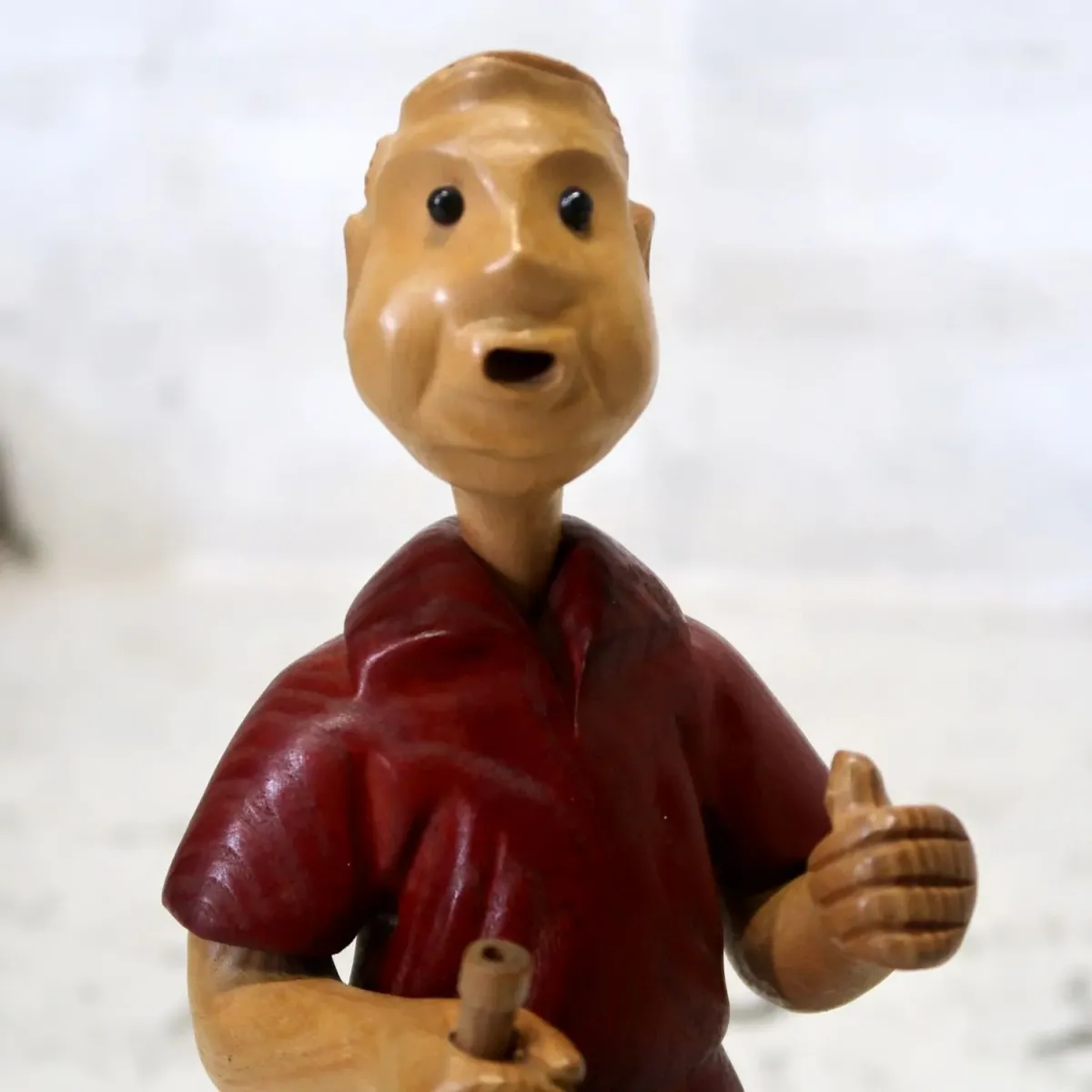 70's ROMER レーマー社製 ビンテージ 木彫り人形