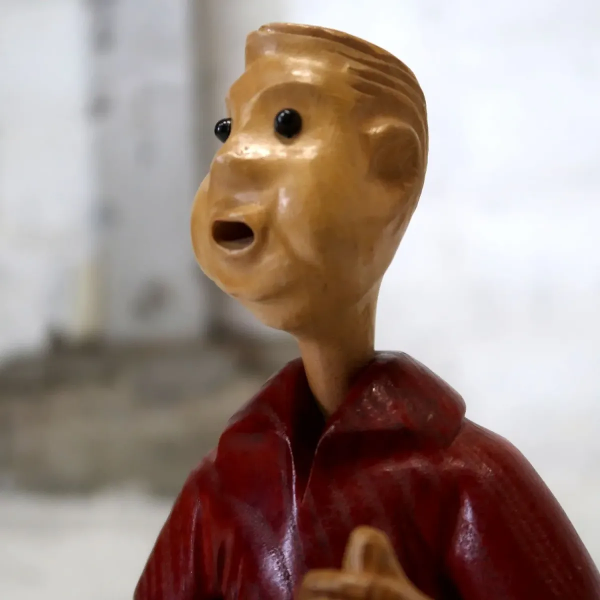 70's ROMER レーマー社製 ビンテージ 木彫り人形