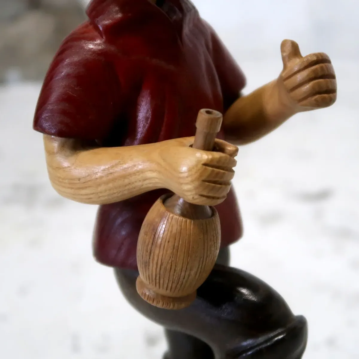 70's ROMER レーマー社製 ビンテージ 木彫り人形