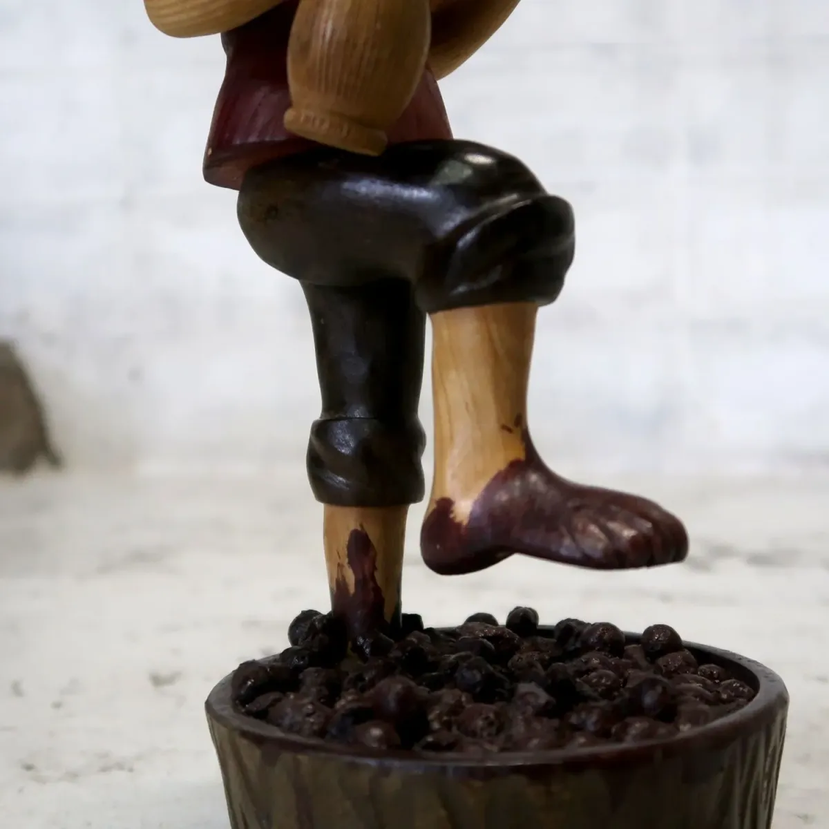 70's ROMER レーマー社製 ビンテージ 木彫り人形