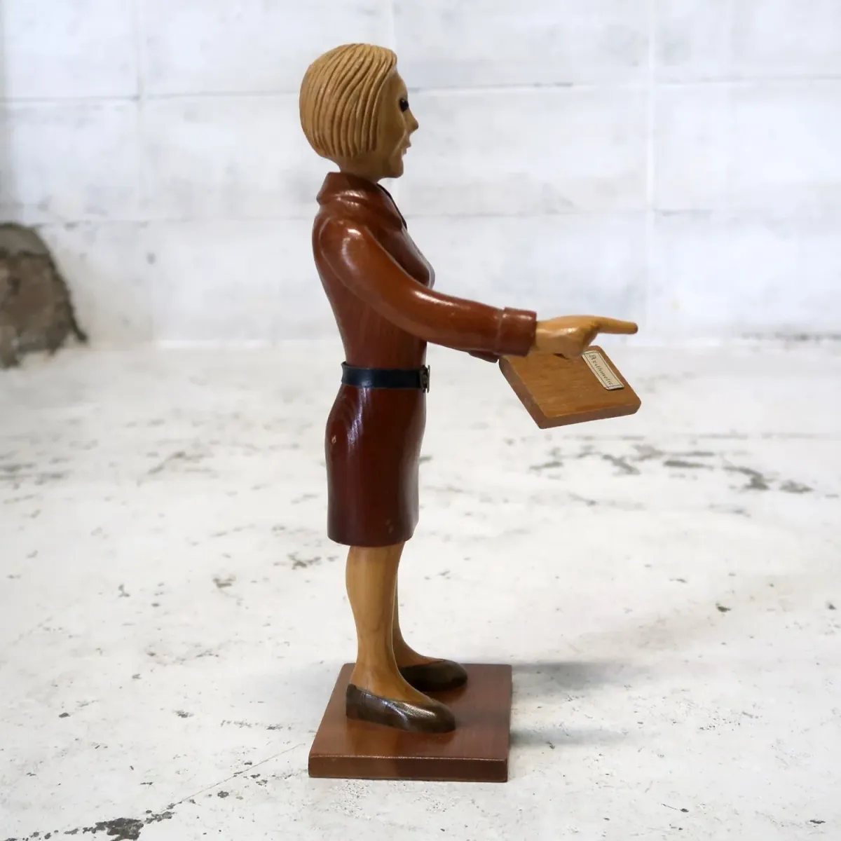 70's ROMER レーマー社製 ビンテージ 木彫り人形