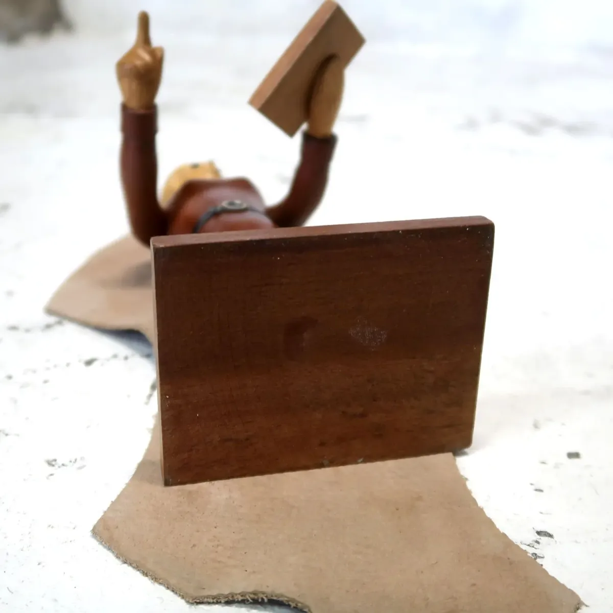 70's ROMER レーマー社製 ビンテージ 木彫り人形