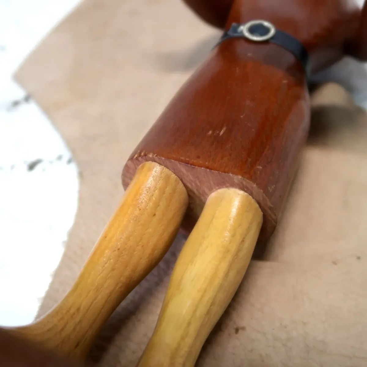 70's ROMER レーマー社製 ビンテージ 木彫り人形