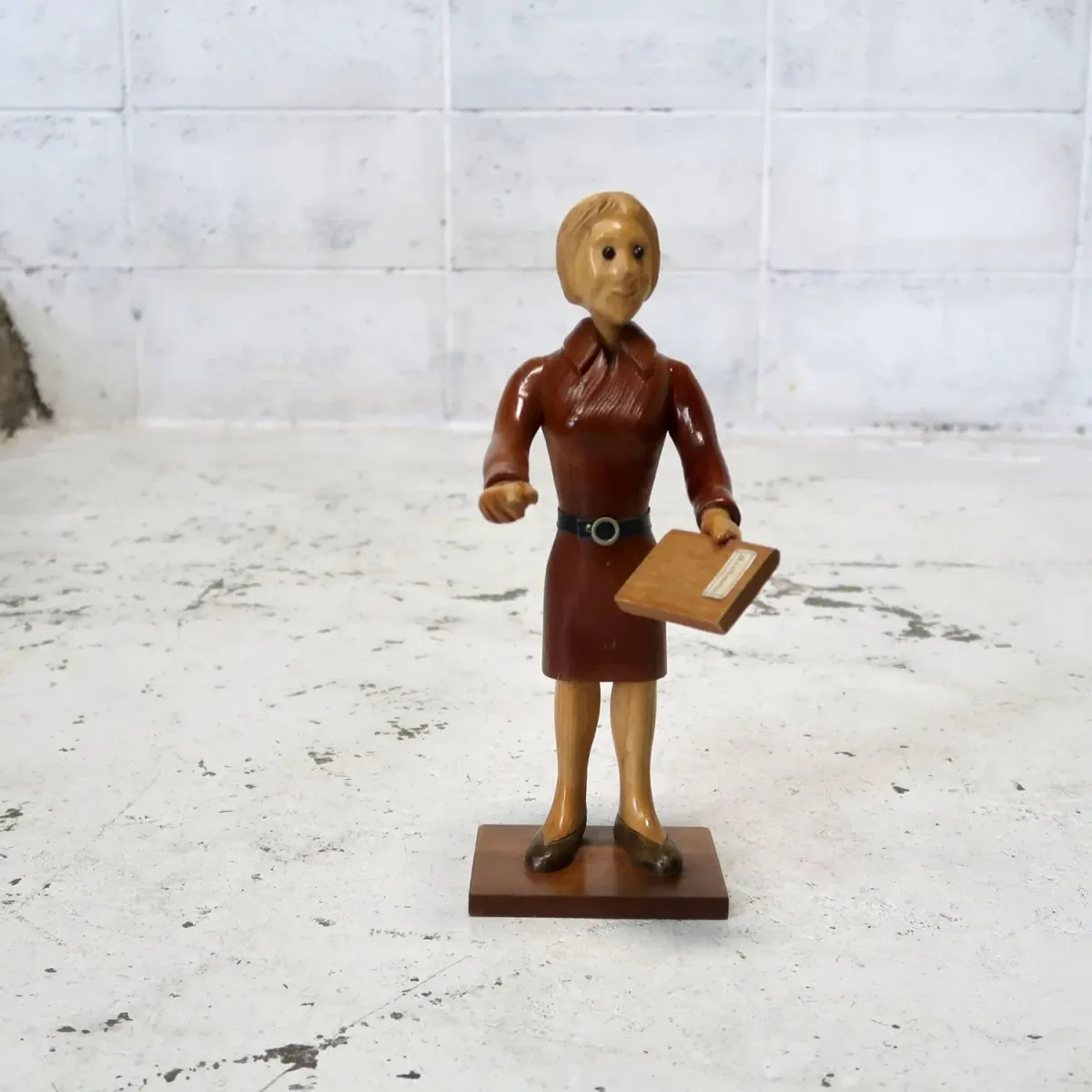 70's ROMER レーマー社製 ビンテージ 木彫り人形