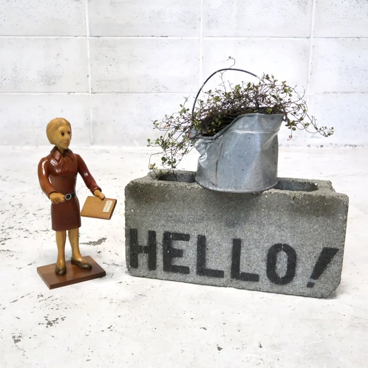 70's ROMER レーマー社製 ビンテージ 木彫り人形