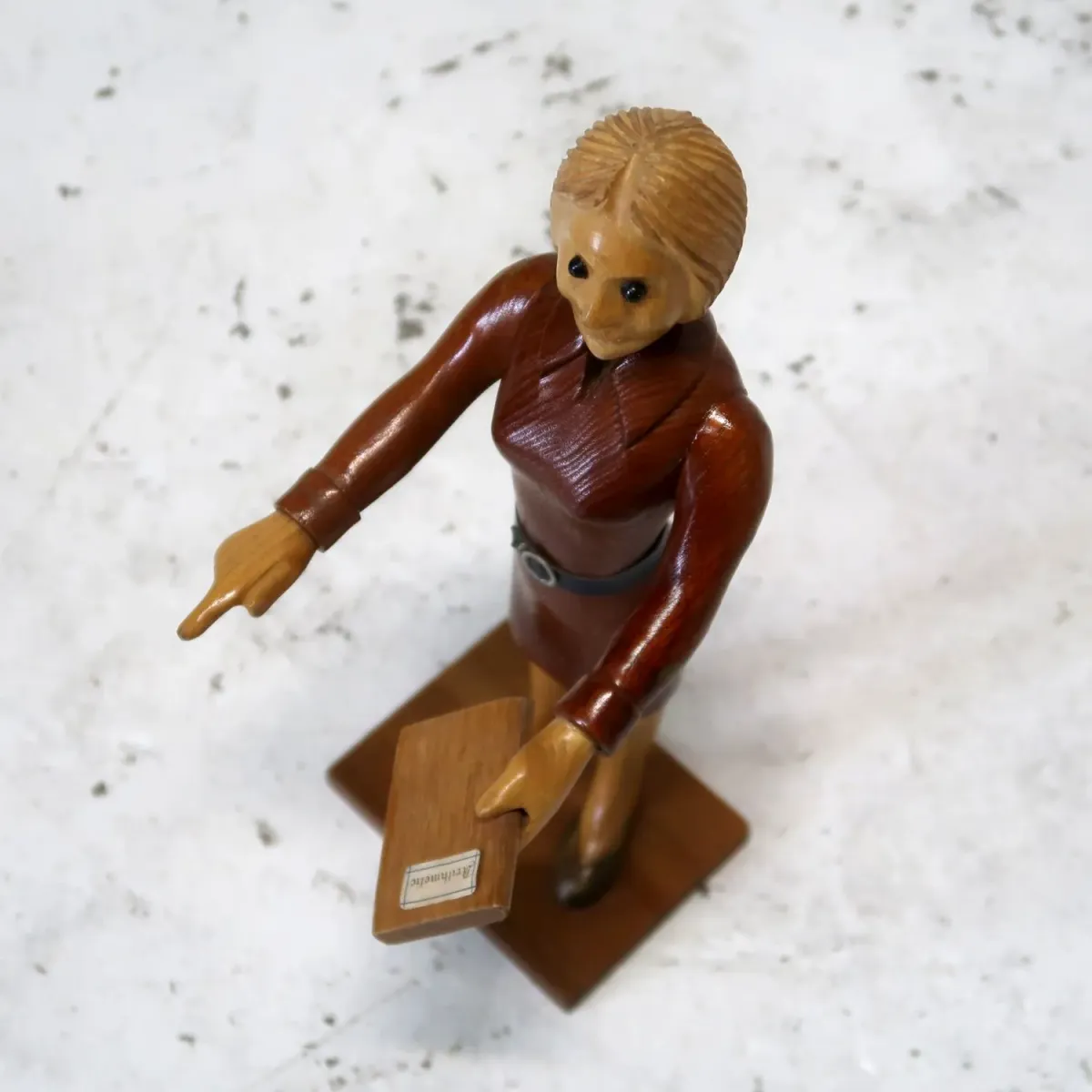 70's ROMER レーマー社製 ビンテージ 木彫り人形