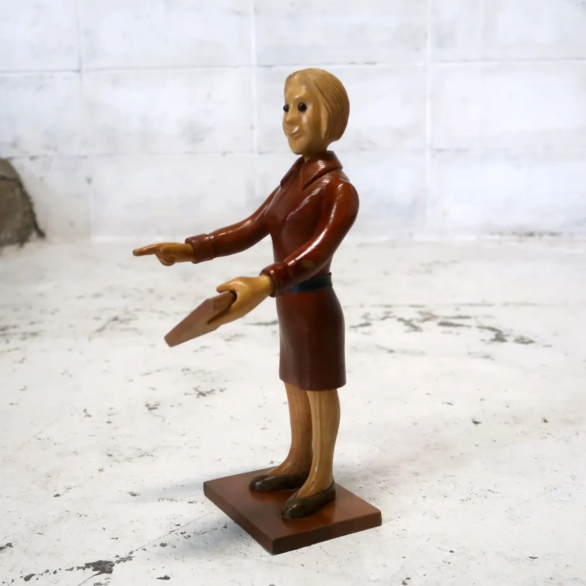 70's ROMER レーマー社製 ビンテージ 木彫り人形