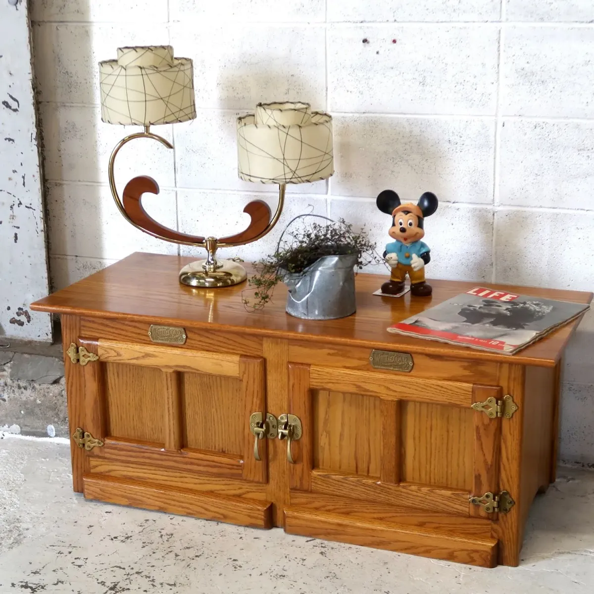 WHITE CLAD ビンテージ ローボード