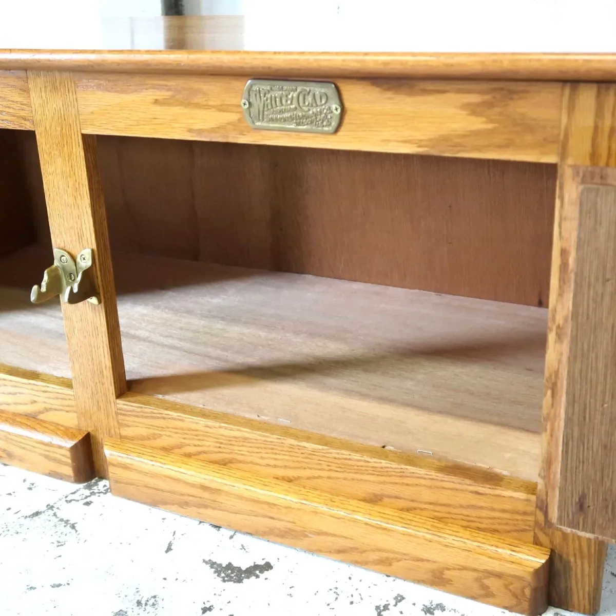 WHITE CLAD ビンテージ ローボード