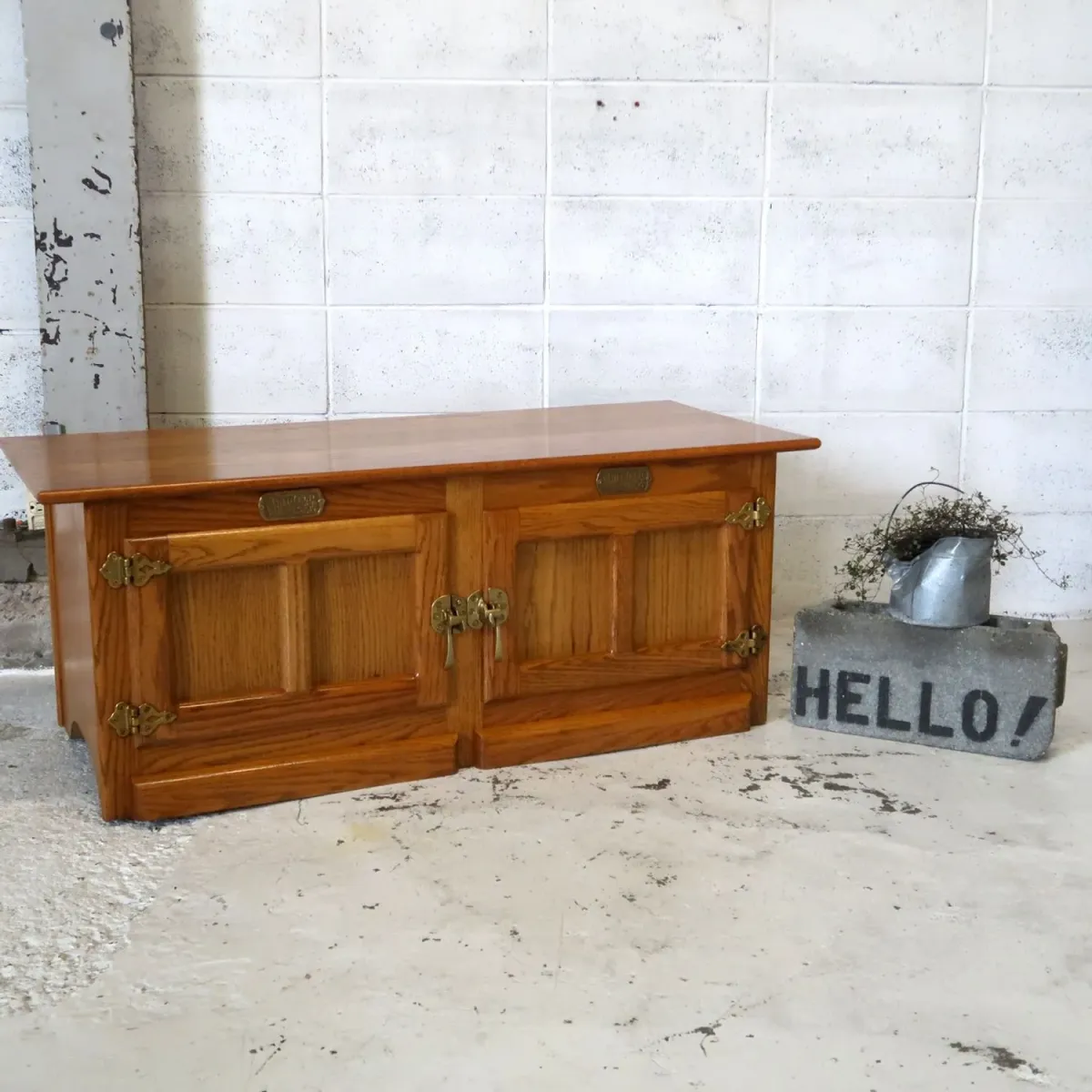 WHITE CLAD ビンテージ ローボード