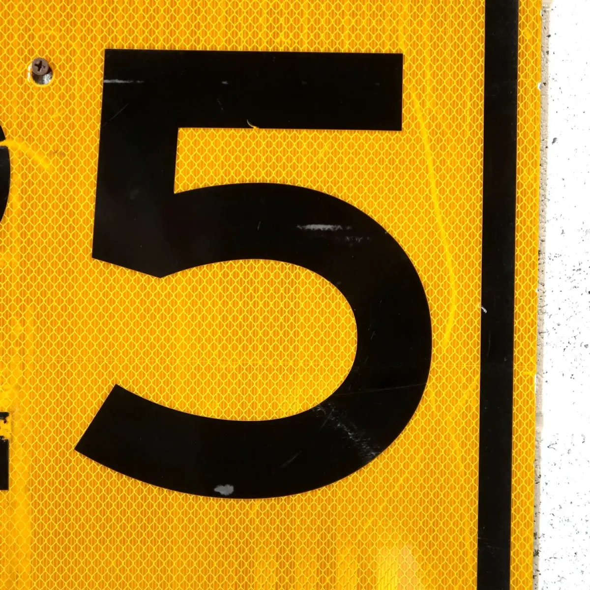 ロードサイン 25MPH