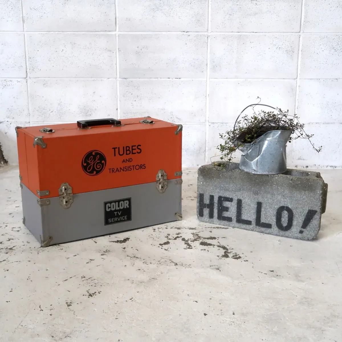 GE ビンテージ サービスマントランク