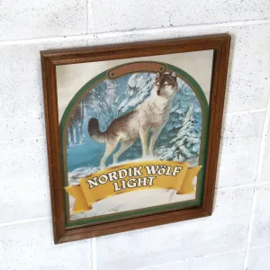 NORDIK WOLF LIGHT ビンテージ パブミラー