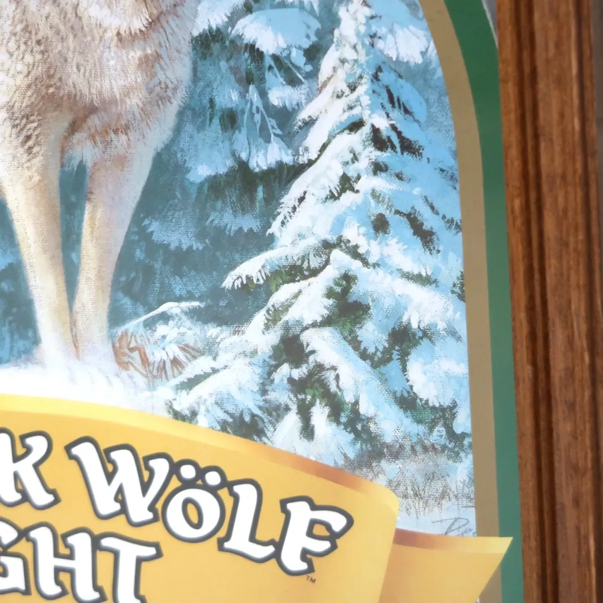 NORDIK WOLF LIGHT ビンテージ パブミラー