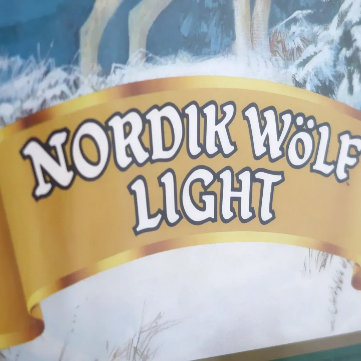NORDIK WOLF LIGHT ビンテージ パブミラー