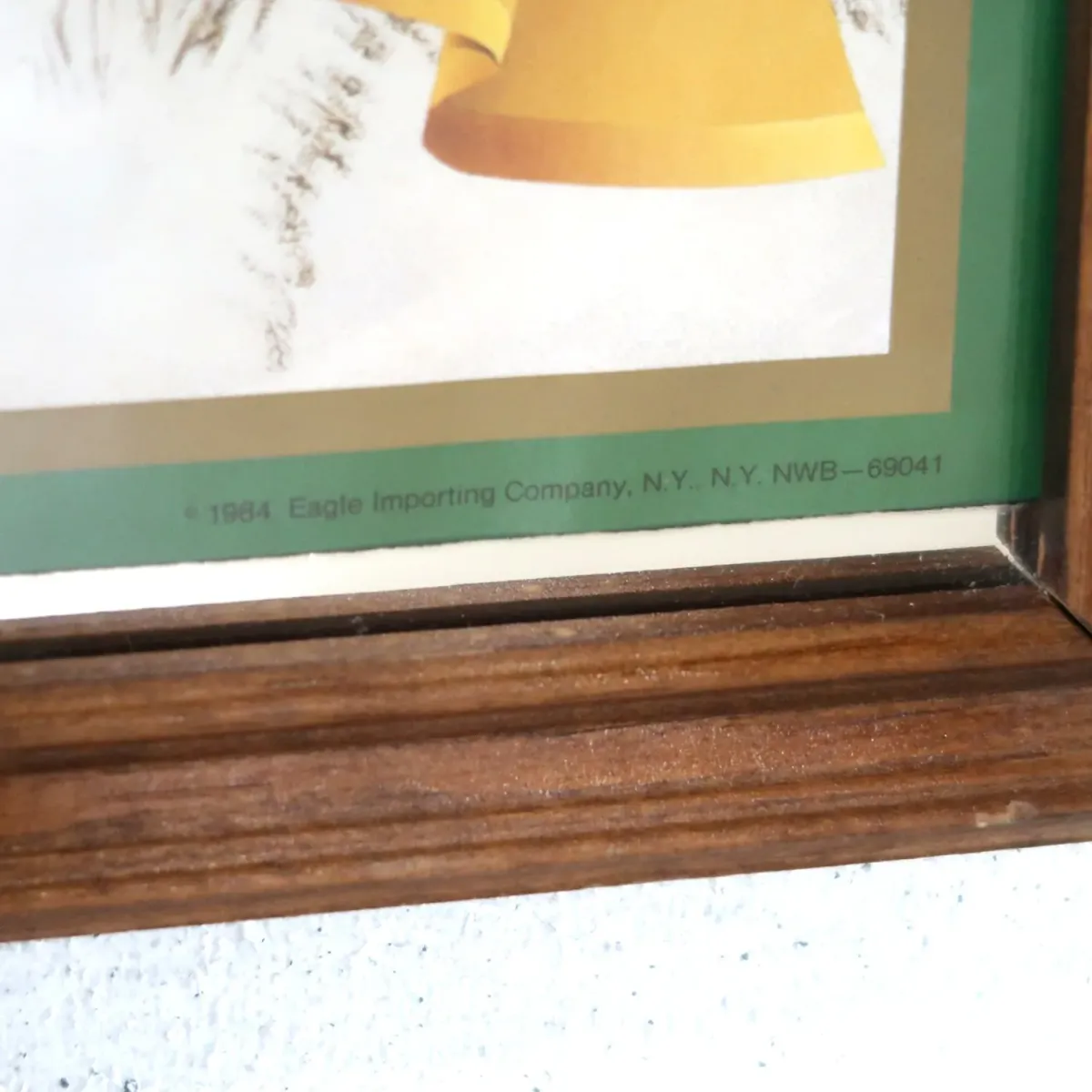 NORDIK WOLF LIGHT ビンテージ パブミラー