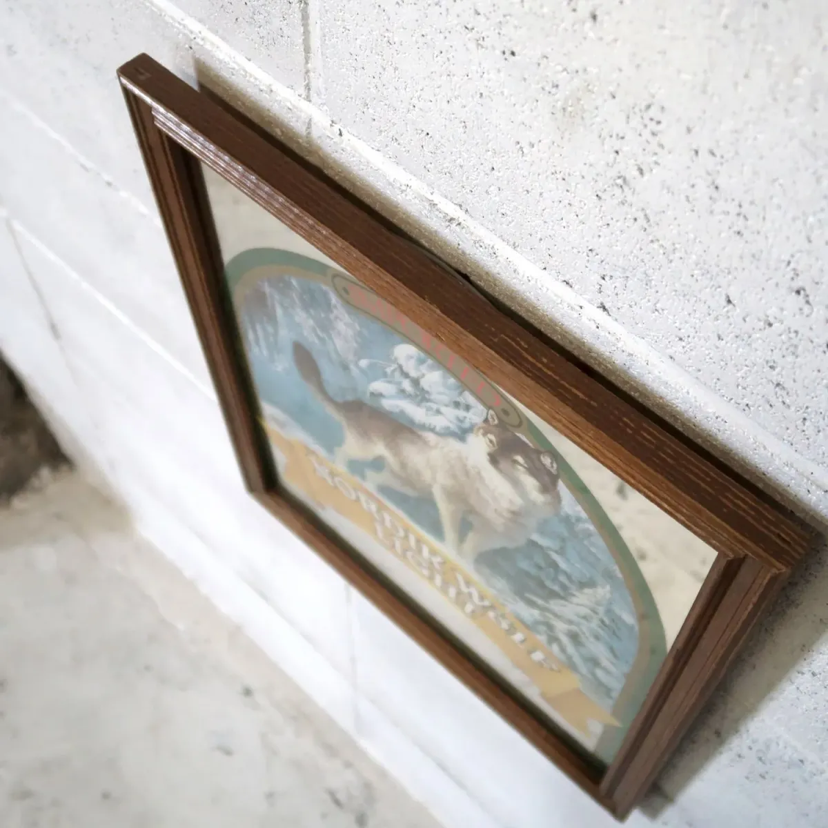 NORDIK WOLF LIGHT ビンテージ パブミラー