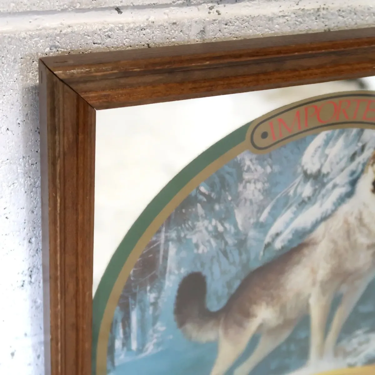 NORDIK WOLF LIGHT ビンテージ パブミラー