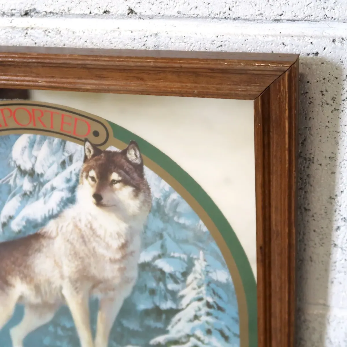 NORDIK WOLF LIGHT ビンテージ パブミラー