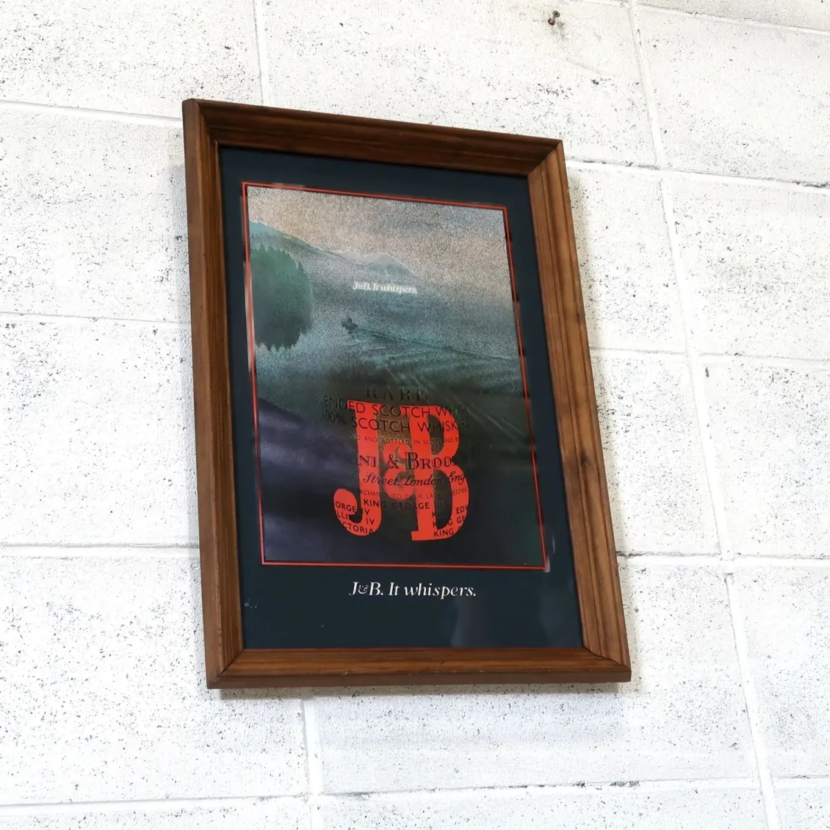 J＆B ビンテージ パブミラー