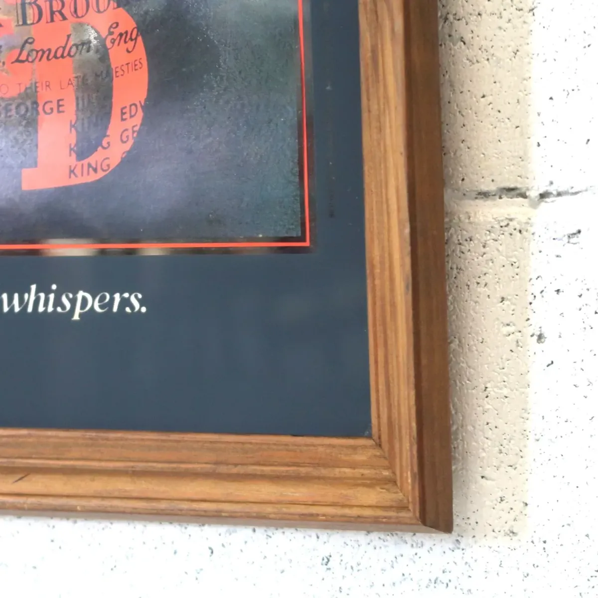 J＆B ビンテージ パブミラー