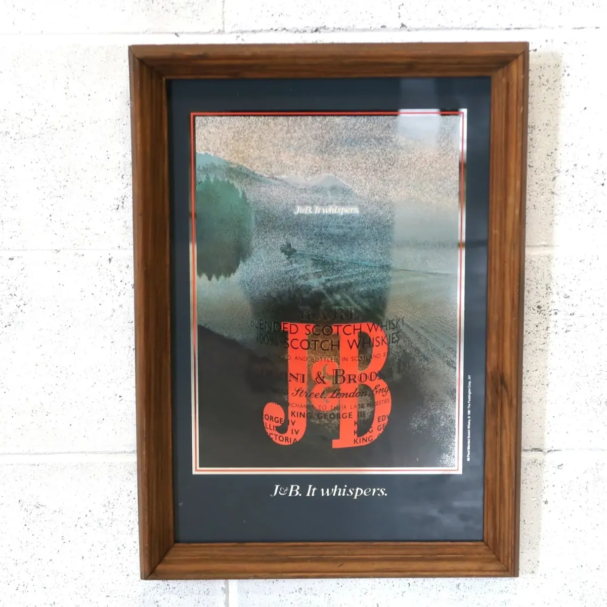 J＆B ビンテージ パブミラー