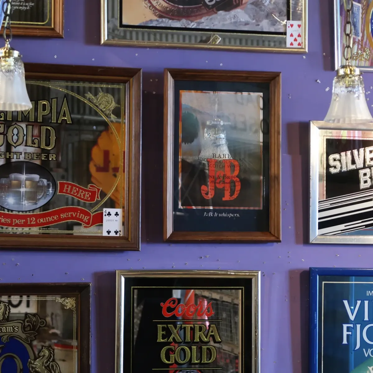 J＆B ビンテージ パブミラー