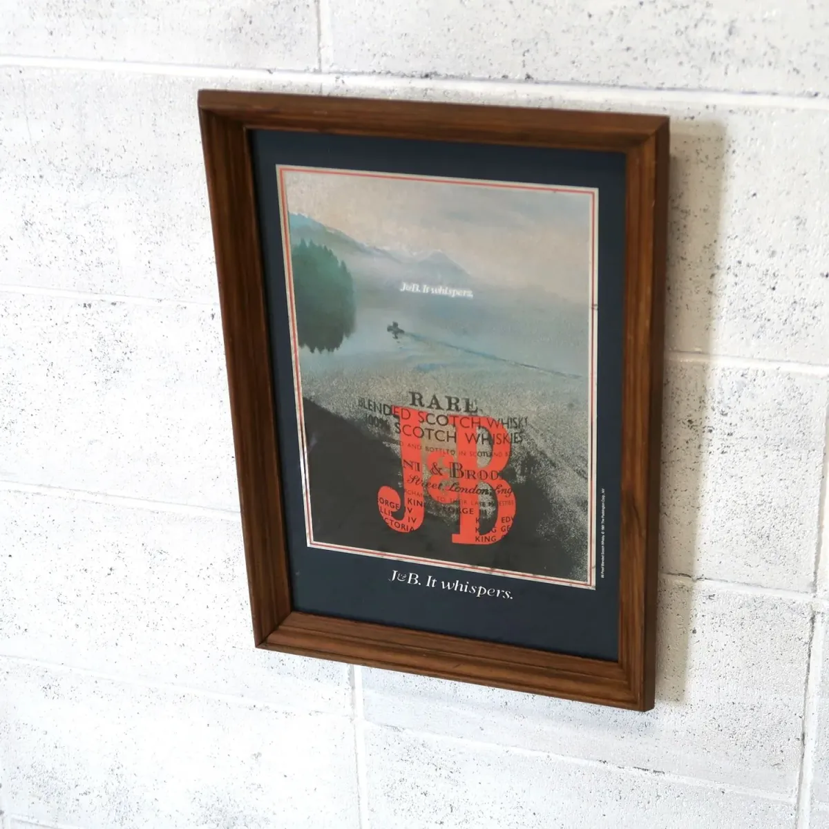 J＆B ビンテージ パブミラー