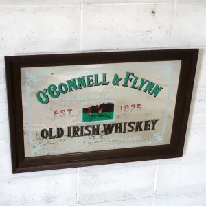 O'CONNELL & FLYNN ビンテージ 大型パブミラー