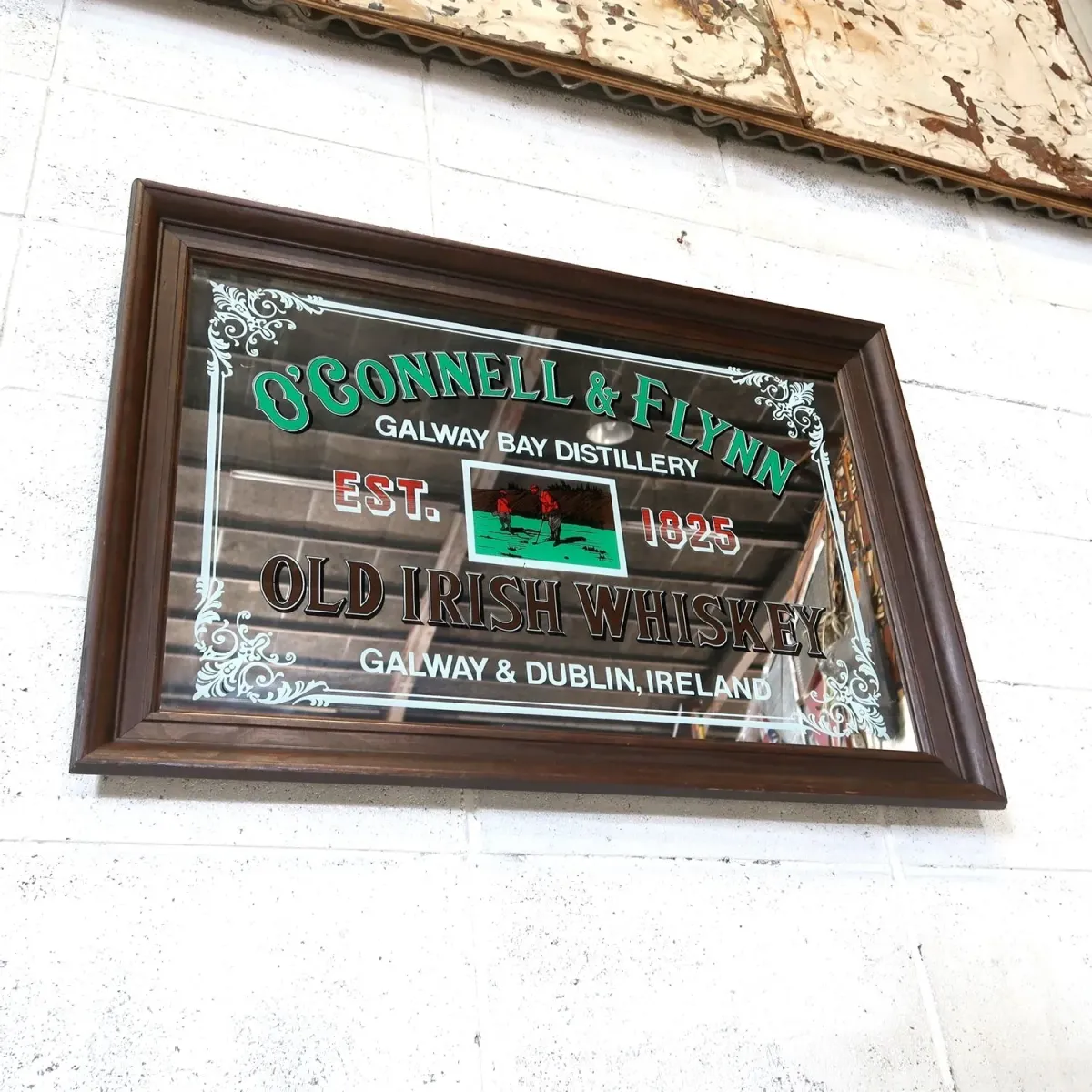 O'CONNELL & FLYNN ビンテージ 大型パブミラー