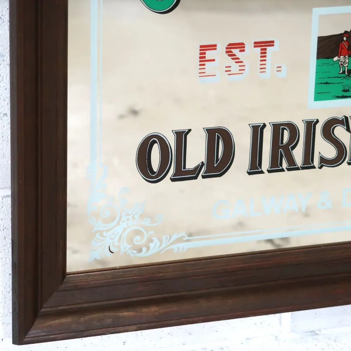 O'CONNELL & FLYNN ビンテージ 大型パブミラー