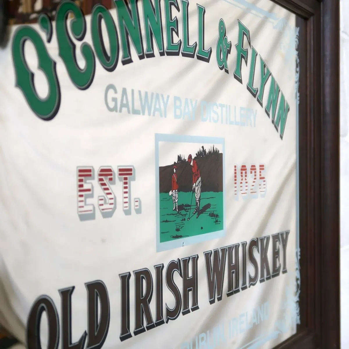 O'CONNELL & FLYNN ビンテージ 大型パブミラー