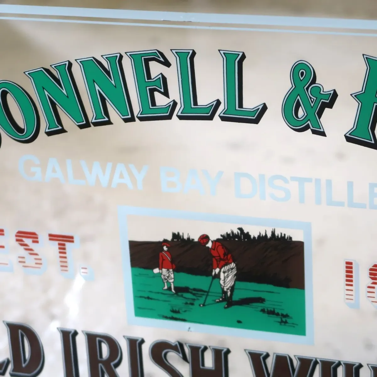 O'CONNELL & FLYNN ビンテージ 大型パブミラー