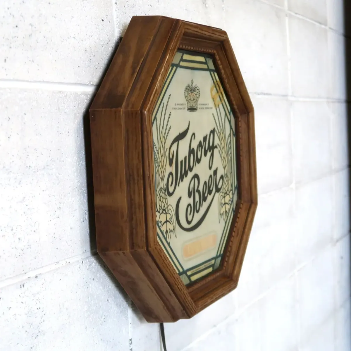 Tuborg Beer ビンテージ ライトサイン