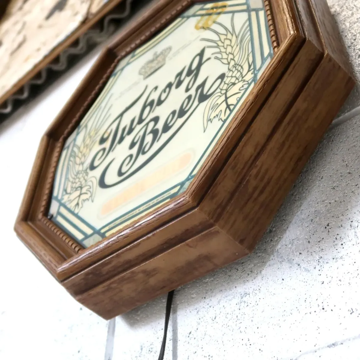 Tuborg Beer ビンテージ ライトサイン