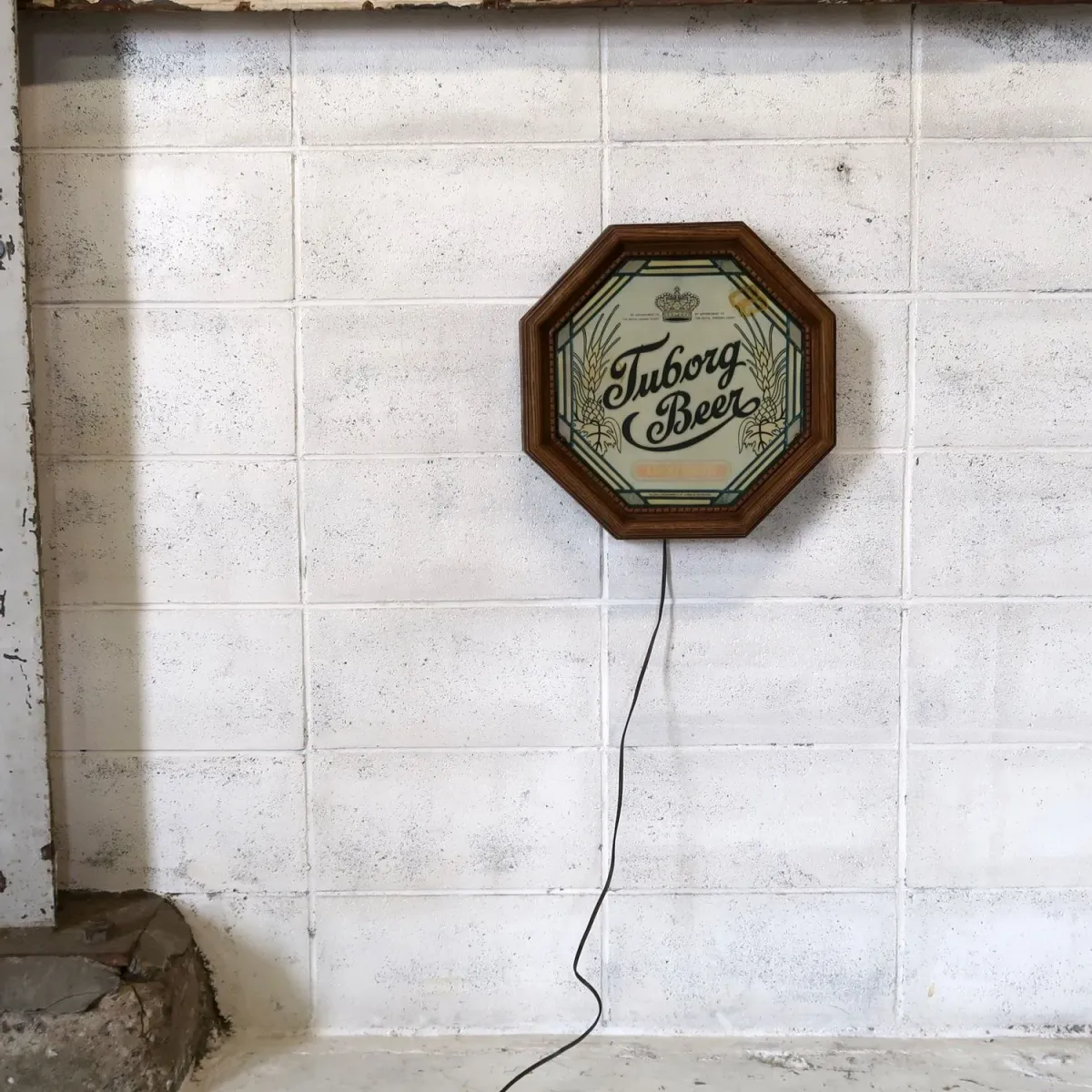 Tuborg Beer ビンテージ ライトサイン