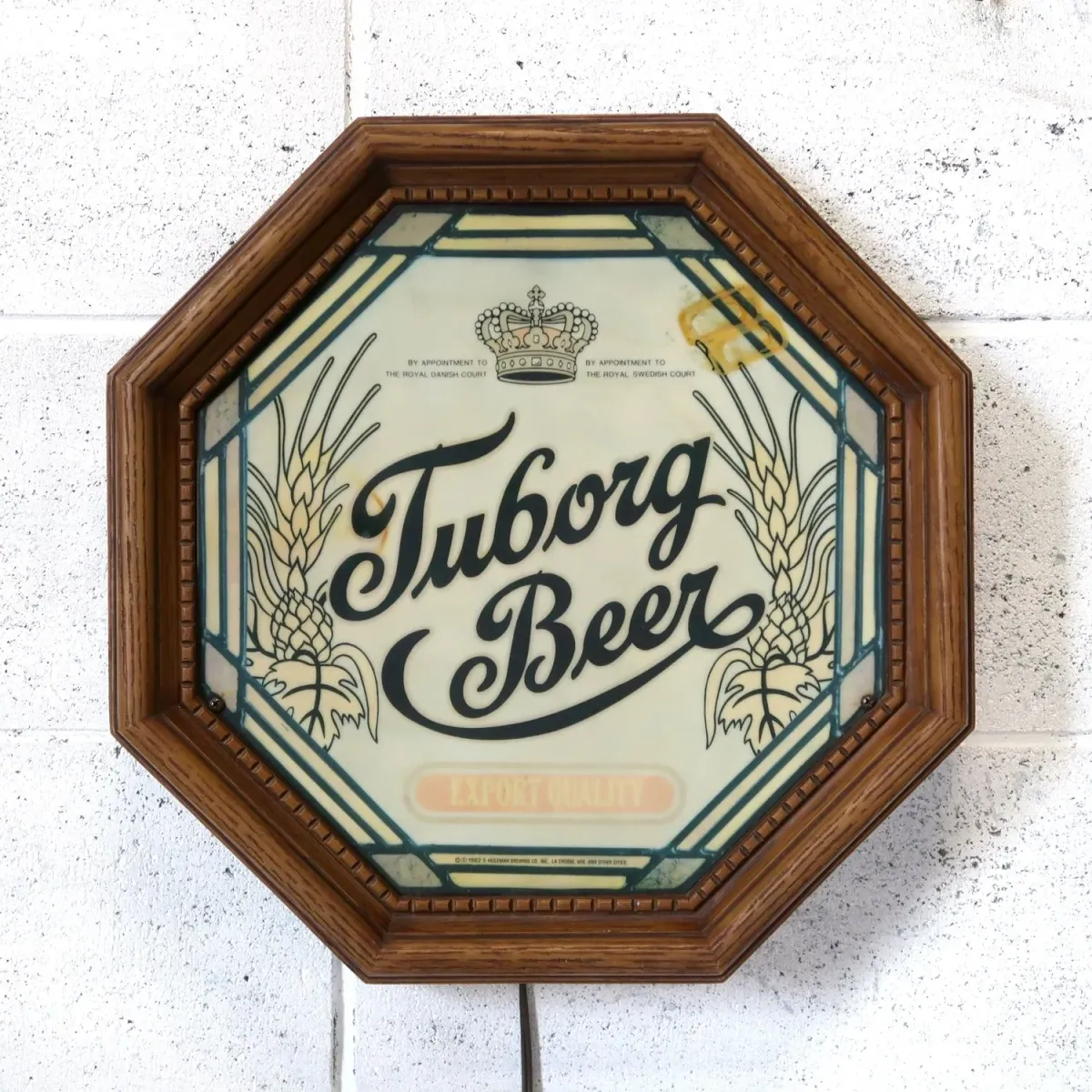Tuborg Beer ビンテージ ライトサイン