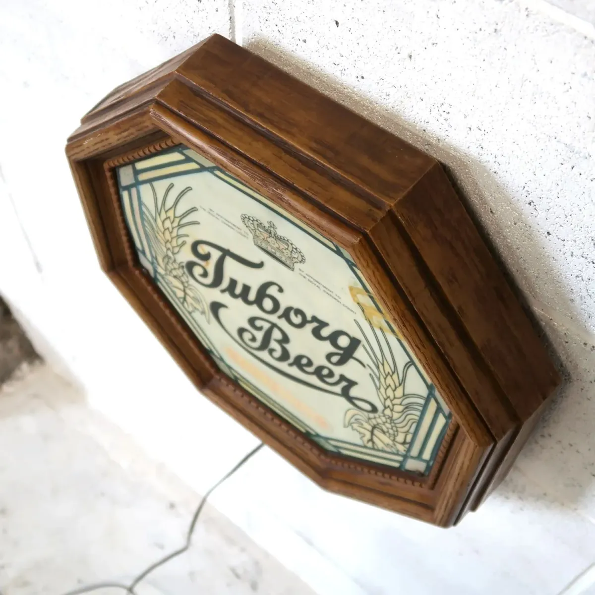 Tuborg Beer ビンテージ ライトサイン