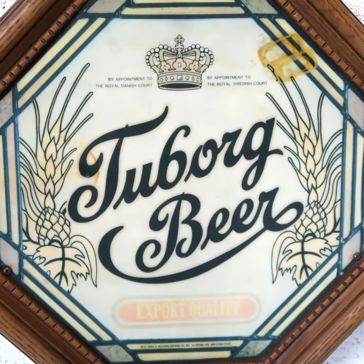 Tuborg Beer ビンテージ ライトサイン