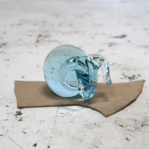 ビンテージ ガラスオブジェ ヒツジ