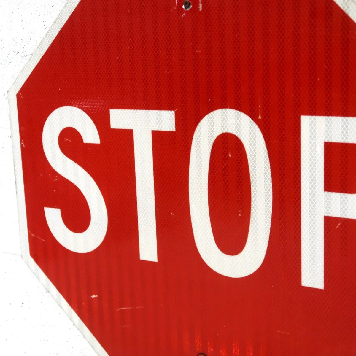 STOP ロードサイン