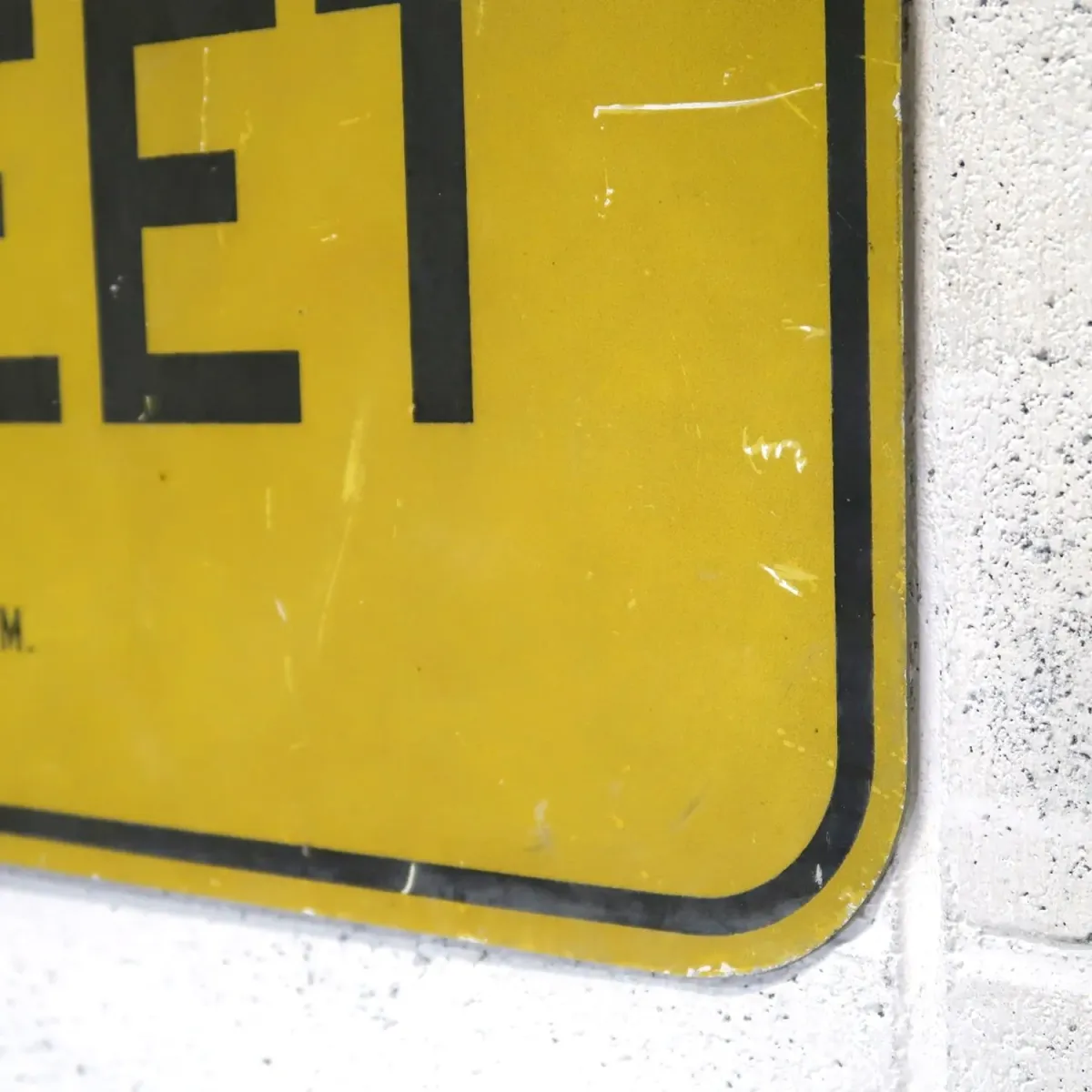 NOT A THROUGH STREET ビンテージ ロードサイン